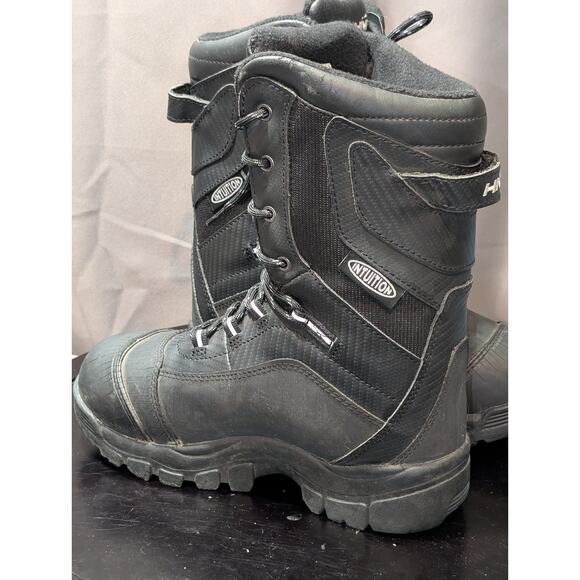 HMK Snowmobile Boots Mens 8 Black HM908V 11-51008 Lace Up Waterproof Snow main image 7